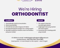 LOKER ORTHODONTIST – DOKTER GIGI JEPARA