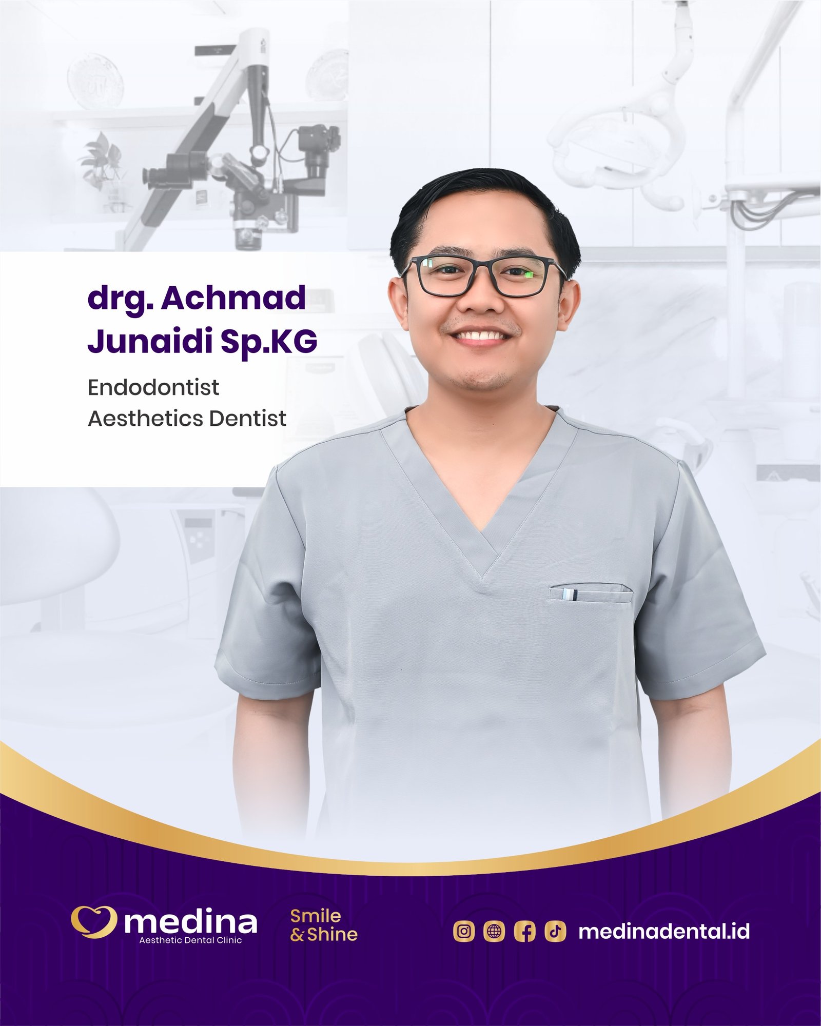 drg. Achmad Junaidi, Sp.KG