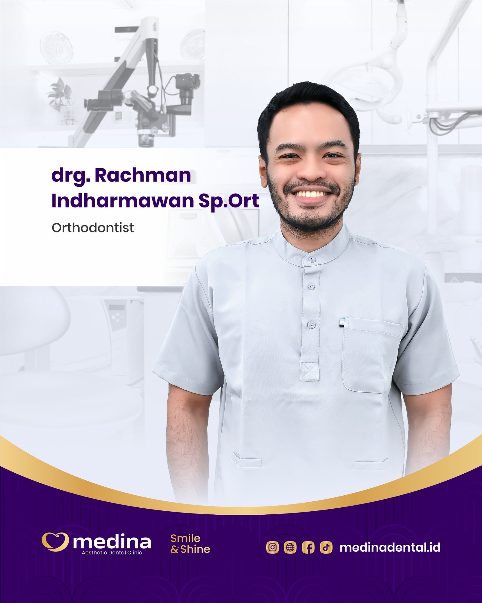 drg. Rachman Indharmawan, Sp.Ort