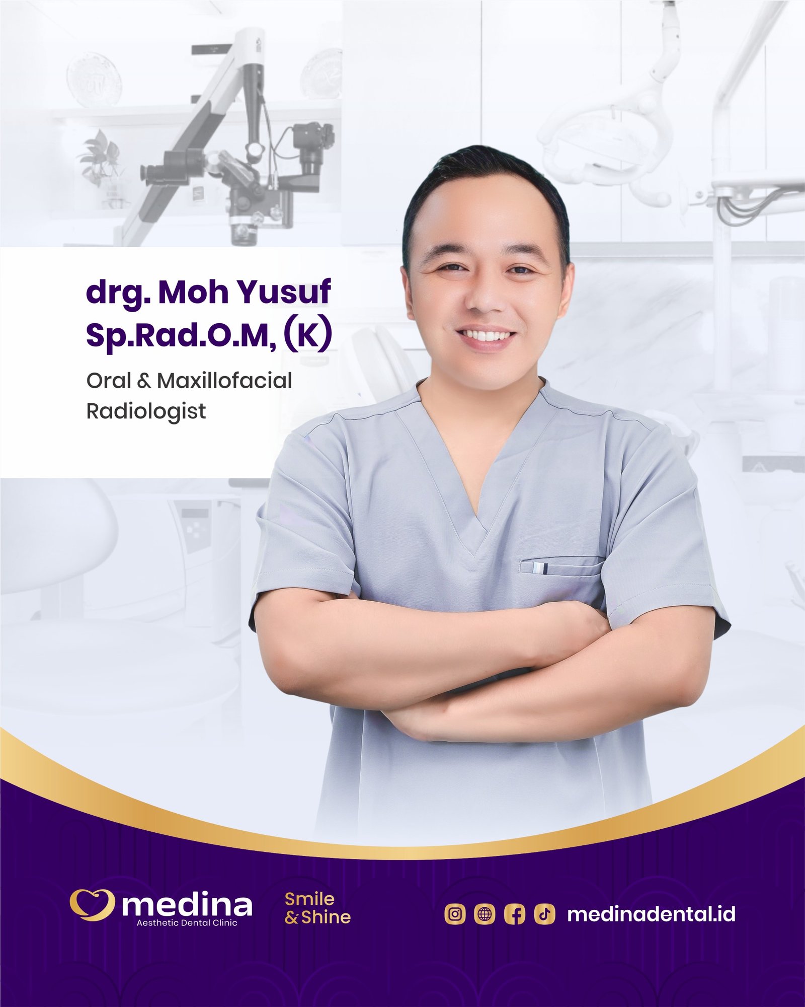 drg. Moh Yusuf, Sp.Rad.O.M, (K)