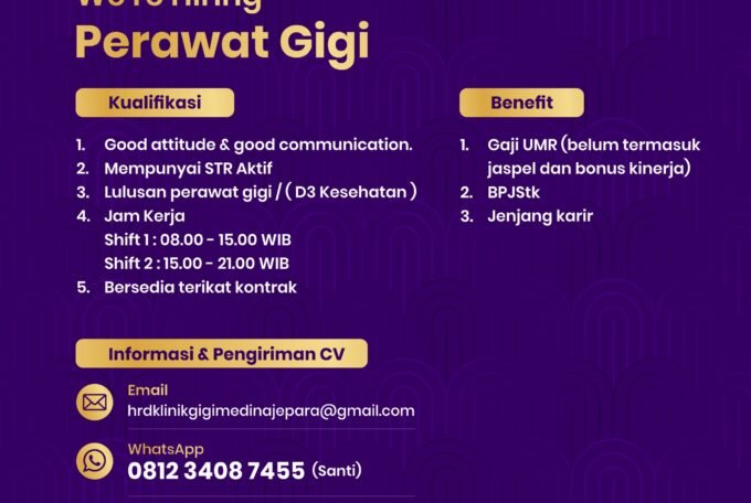 LOWONGAN PERAWAT GIGI